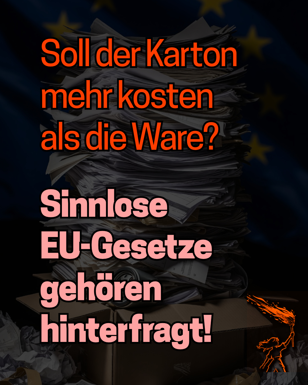 Soll der Karton mehr kosten als die Ware?